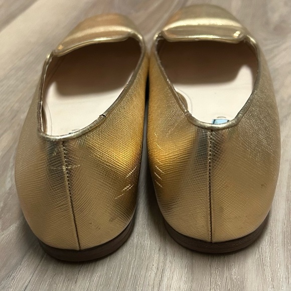 Prada gold flats - Picture 7 of 8